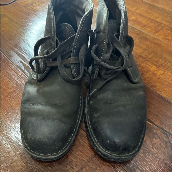 Brown Leather Chukka Boots Ankle-High Minimalist Design streetcars brand - Picture 3 of 7